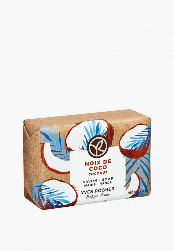 Yves Rocher Мыло твердое - «Кокосовый Орех», 80 г - фото 1
