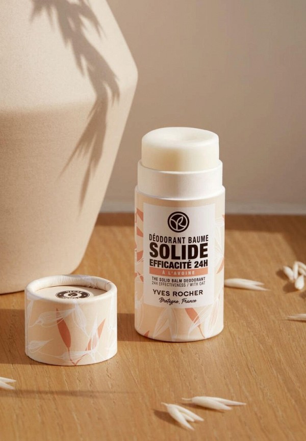 Yves Rocher Дезодорант-стик - Твердый Бальзам с Экстрактом Овса, 50 г - фото 2