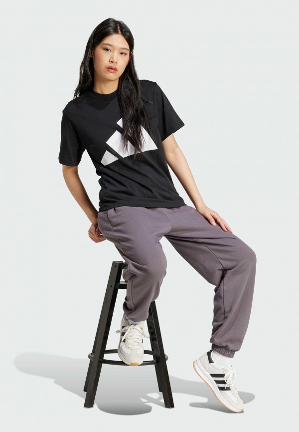 adidas Брюки спортивные - Essentials Small Logo French Terry Cuffed - фото 2