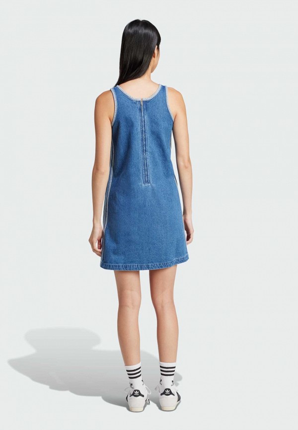 adidas Платье джинсовое - Adicolor 3-Stripes - фото 2