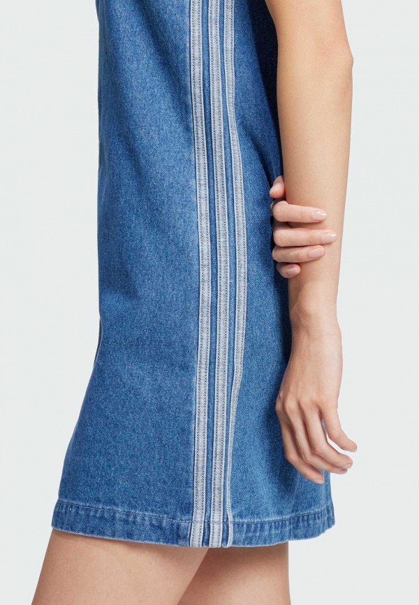 adidas Платье джинсовое - Adicolor 3-Stripes - фото 5