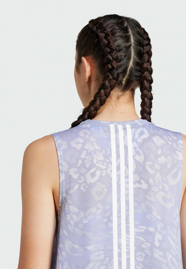 adidas Майка спортивная - Own the Run CLIMACOOL 3-Stripes - фото 5