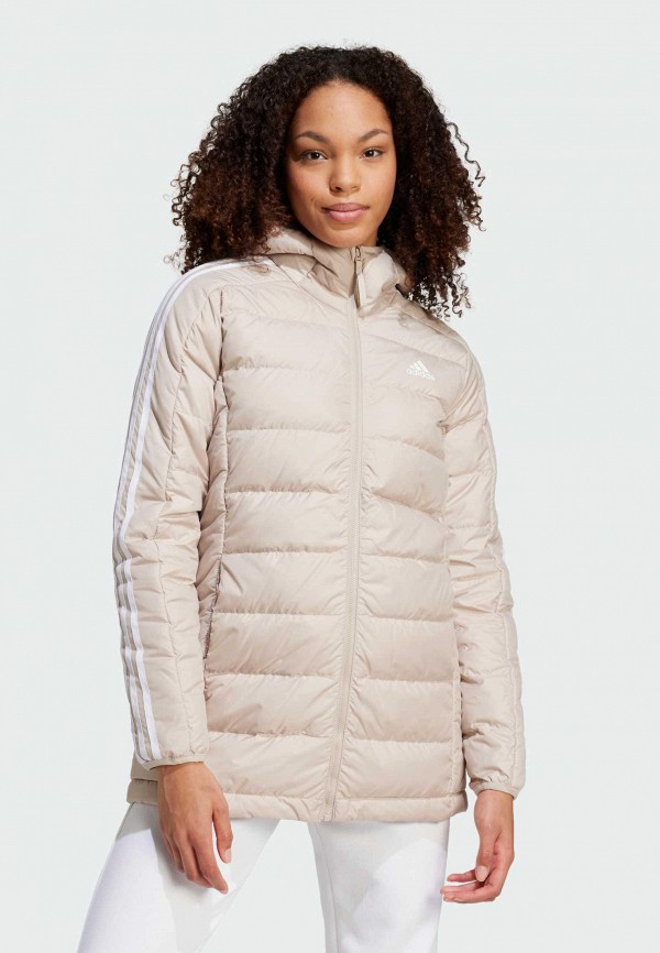 adidas Пуховик - Essentials 3-Stripes Light Down - фото 1