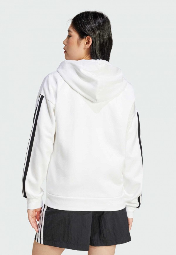 adidas Толстовка - Essentials 3-Stripes Full-Zip Fleece - фото 2