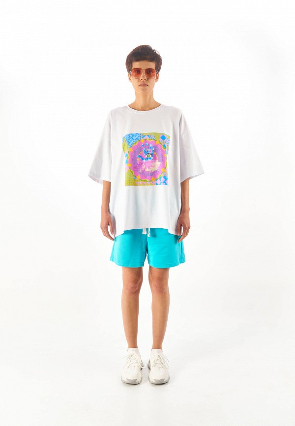 Atmosphere by Eve Fashionbar Футболка - с принтом Мандала - фото 2