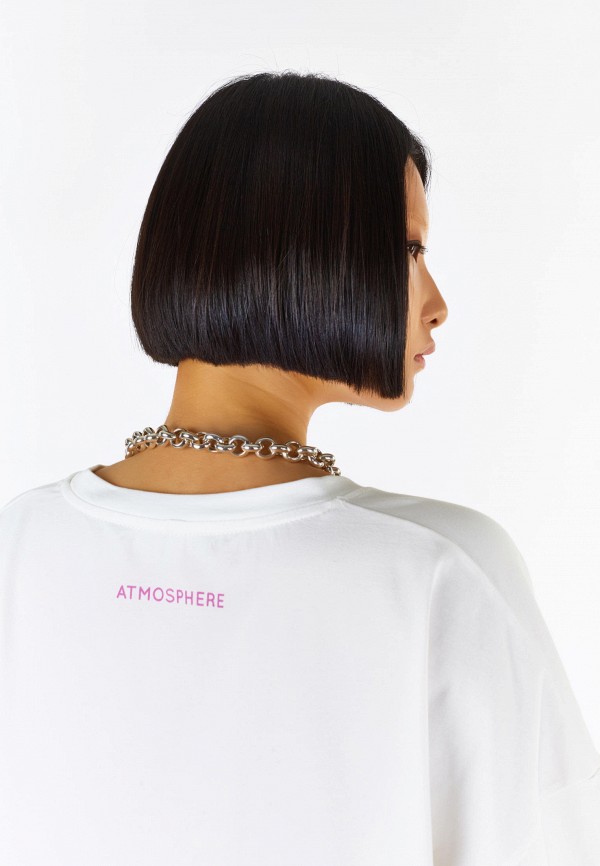 Atmosphere by Eve Fashionbar Футболка - с принтом Будда - фото 6