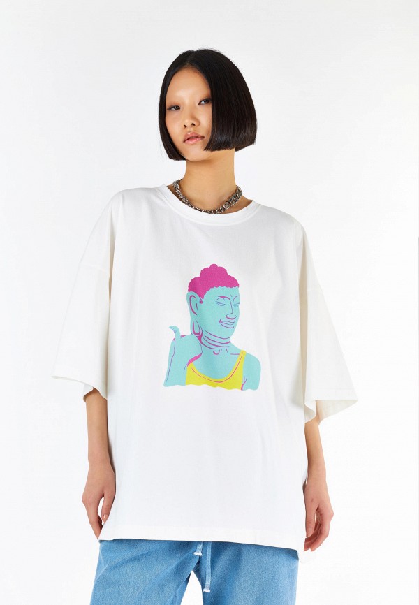 Atmosphere by Eve Fashionbar Футболка - с принтом Будда - фото 1