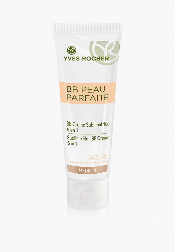 Yves Rocher BB-Крем для лица - «Совершенная кожа» 6 в 1 - Бежевый, 50 мл - фото 1