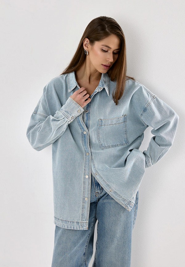 Gray Moss Рубашка джинсовая - фото 6