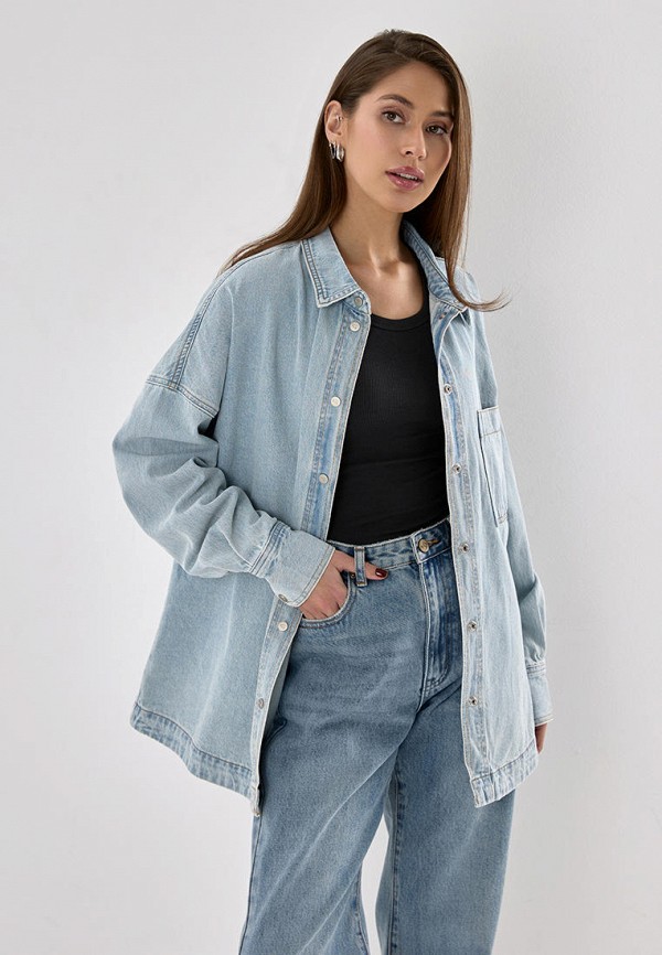 Gray Moss Рубашка джинсовая - фото 5