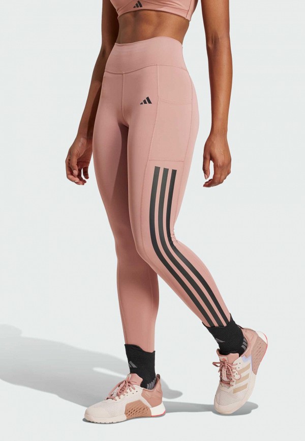 adidas Тайтсы - Optime 3-Stripes Full-Length - фото 1