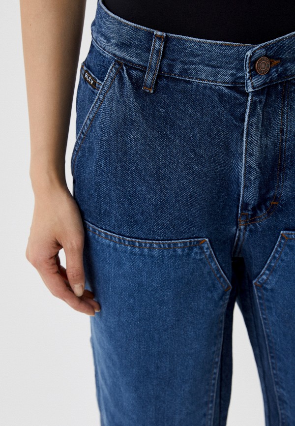 BLCV Джинсы - Perse Straight Double Colored Vintage Blue - фото 4