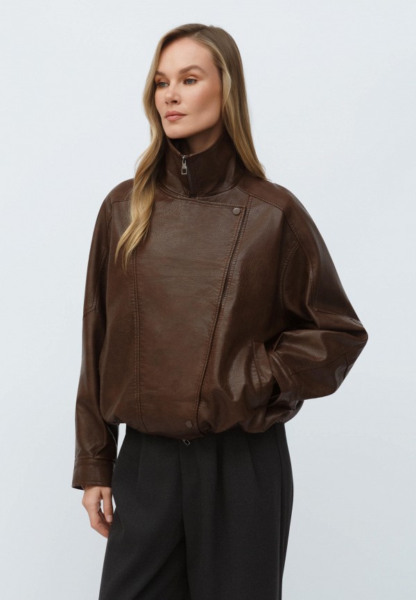 Vittoria Vicci Куртка кожаная - Lamoda Online Exclusive - фото 1