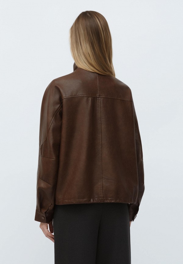 Vittoria Vicci Куртка кожаная - Lamoda Online Exclusive - фото 3