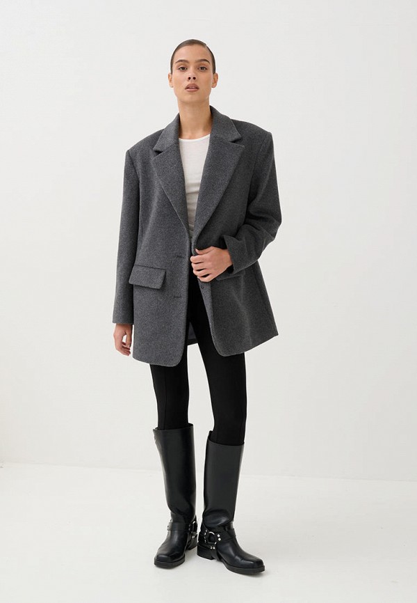 Gray Moss Пальто-пиджак - фото 1