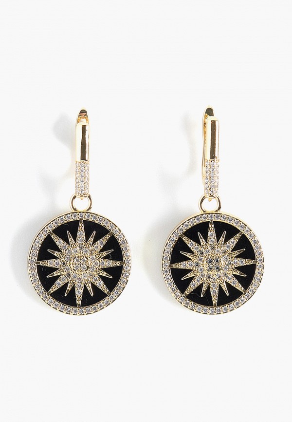 Kuksa Серьги - Sun Black Pearl - фото 1