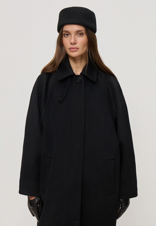 Torae Black Пальто-кокон - Exclusive on Lamoda - фото 4