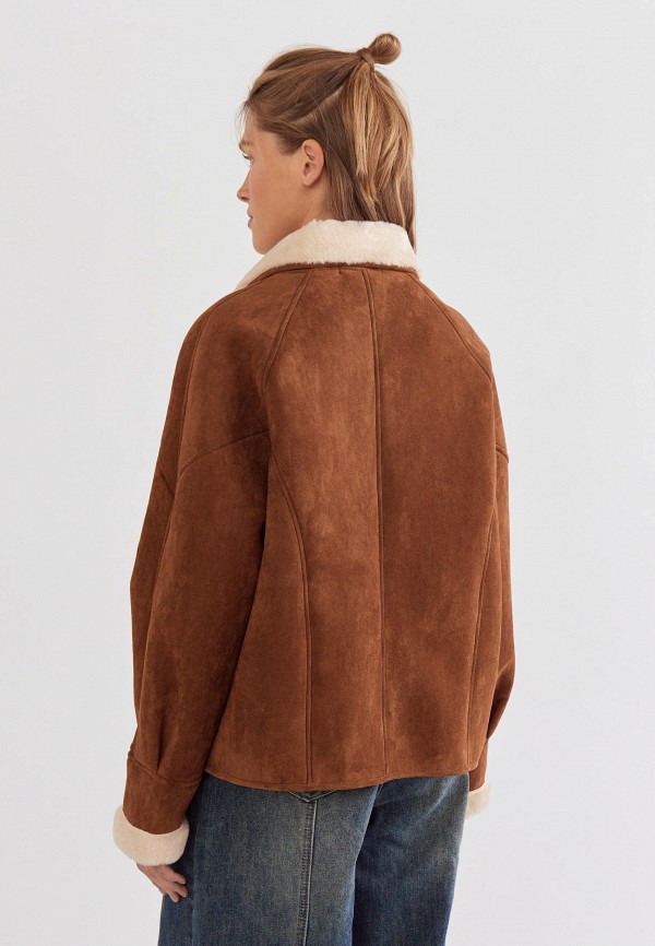 Vittoria Vicci Дубленка - Lamoda Online Exclusive - фото 3