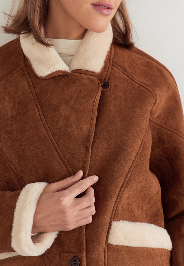 Vittoria Vicci Дубленка - Lamoda Online Exclusive - фото 6