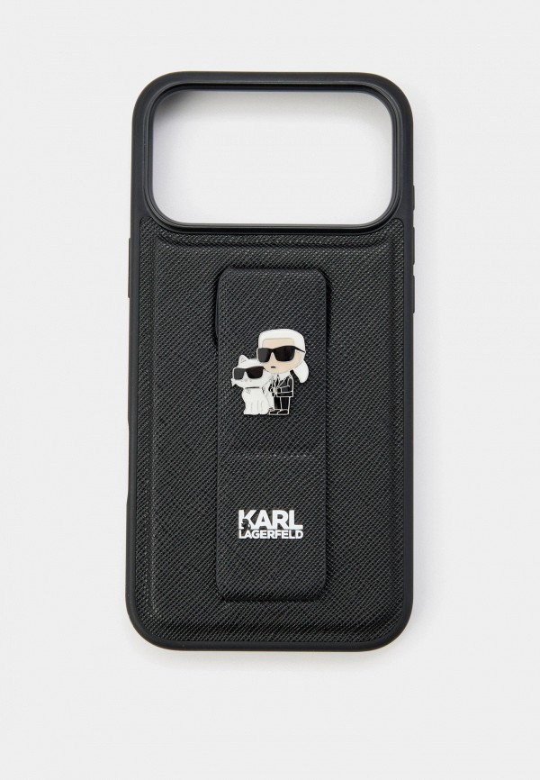 Karl Lagerfeld Чехол для iPhone - 17 Pro Max, функцией подставки GripStand - фото 1