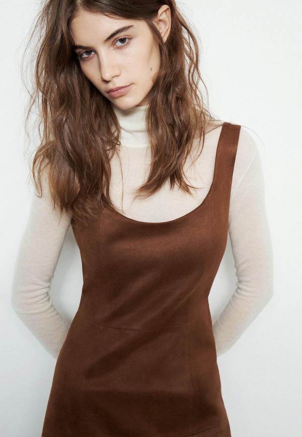 Lime Платье кожаное - фото 2