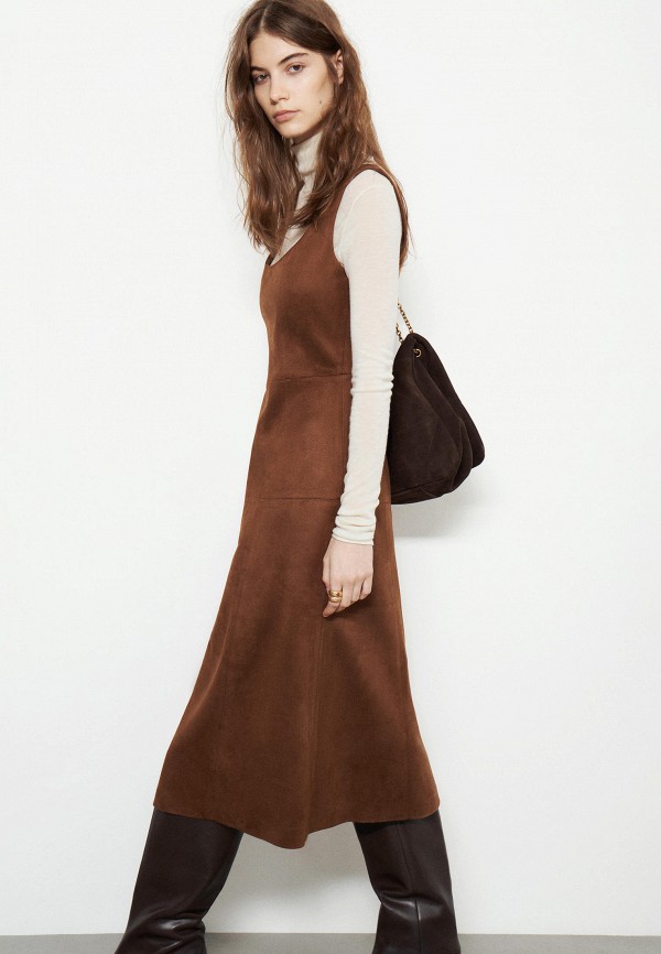 Lime Платье кожаное - фото 4