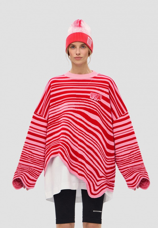 Джемпер MONOCHROME DALI STRIPES LIFE, цвет: розовый, MP002XW0W103