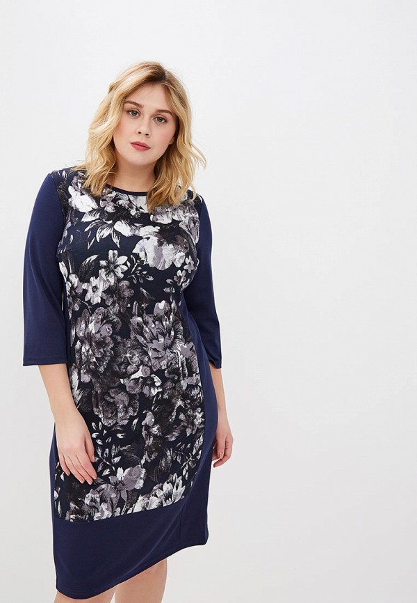 Платье Lavira Лайза, цвет: синий, MP002XW0WRFZ — купить в интернет ...