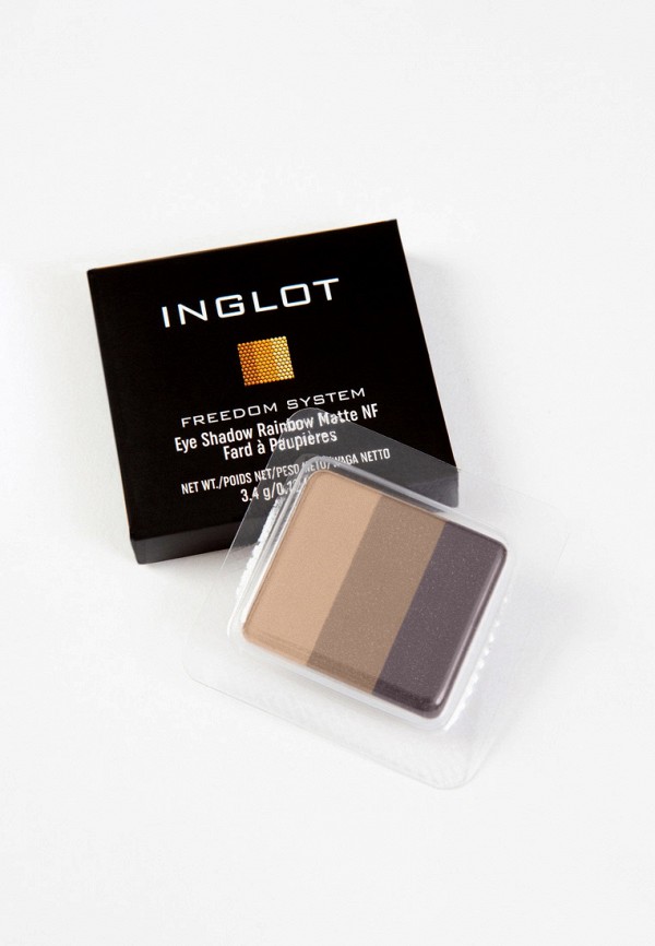 Inglot Палетка теней для век - с сияющим финишем, в виде сменного блока - фото 2