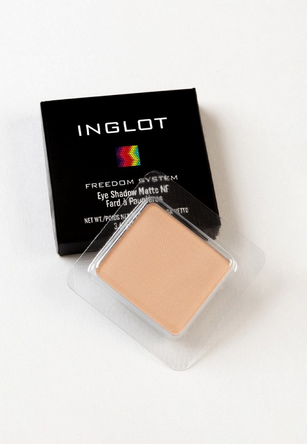 Тени для век Inglot с матовым финишем, в виде сменного блока, цвет ...