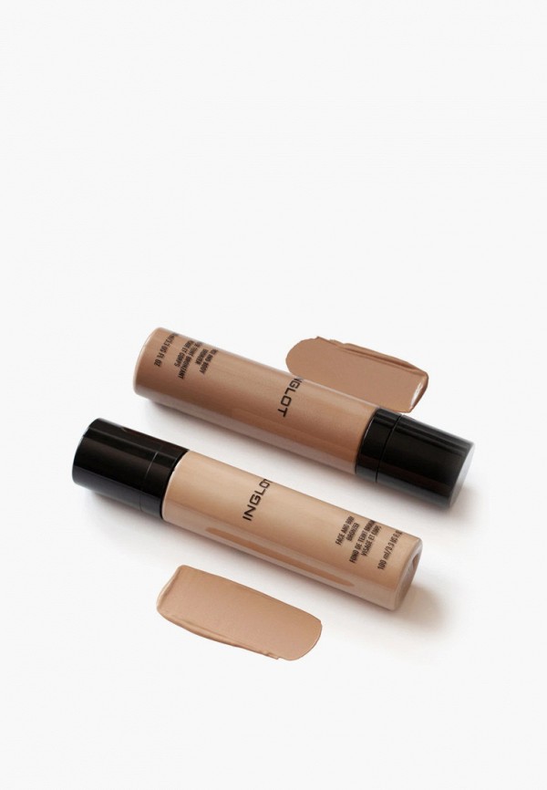 Бронзатор для лица и тела Inglot с блестками, цвет: бежевый ...
