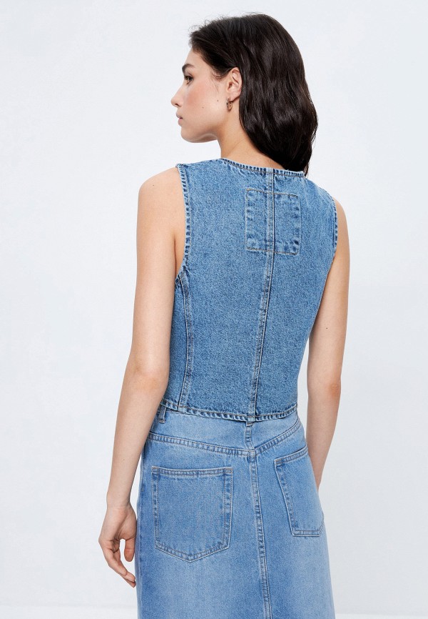 Zarina Жилет джинсовый - LIMITED COLLECTION - фото 3