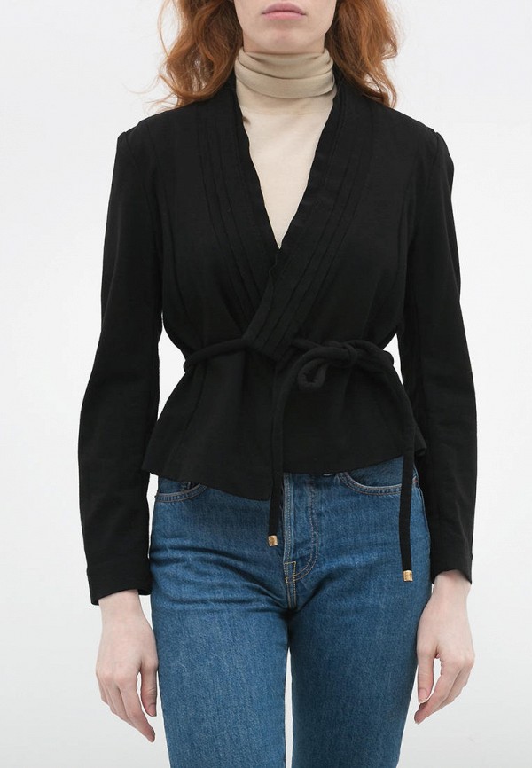 Diane von Furstenberg 2007 кружевная блузка черная