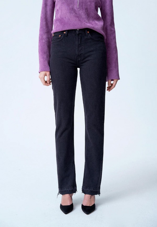 Re/Done Джинсы - в стиле 70-х с разрезами на манжетах - фото 1