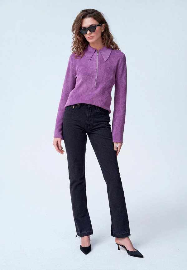 Re/Done Джинсы - в стиле 70-х с разрезами на манжетах - фото 2