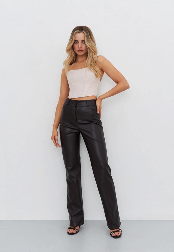 Darsi.studio Брюки - из экокожи прямые - фото 5