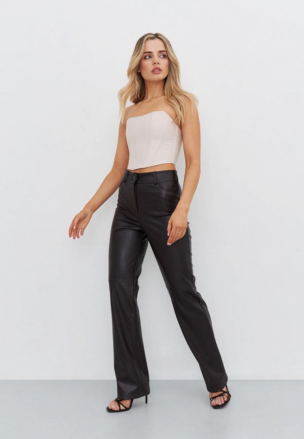 Darsi.studio Брюки - из экокожи прямые - фото 2