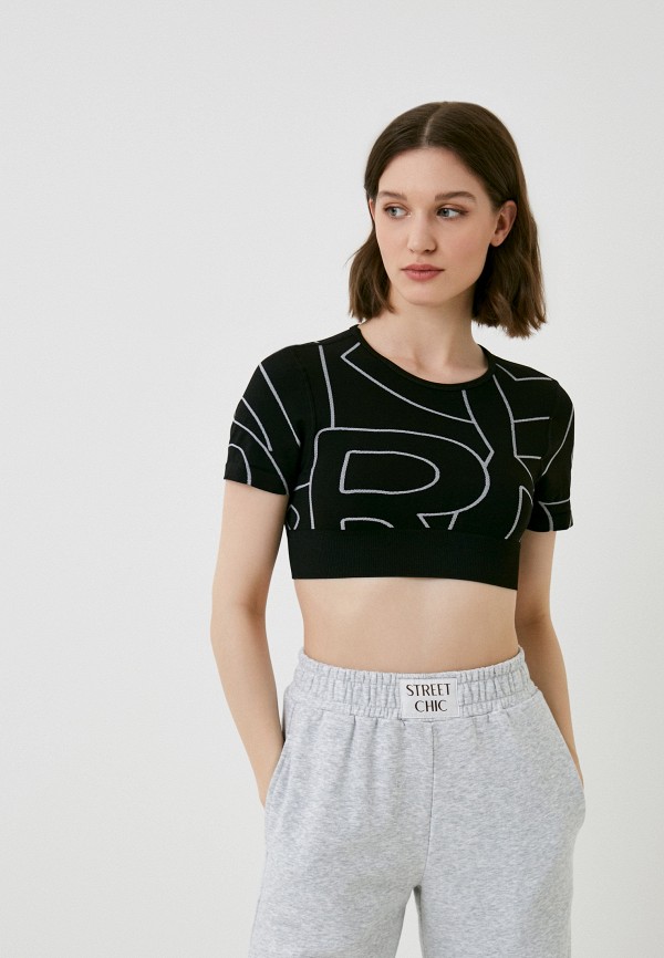 Топ Gloria Jeans, цвет черный, MP002XW0XBQV — купить в интернет