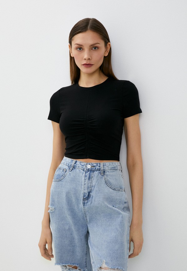 Футболка Gloria Jeans, цвет черный, MP002XW0XCJ7 — купить в интернет