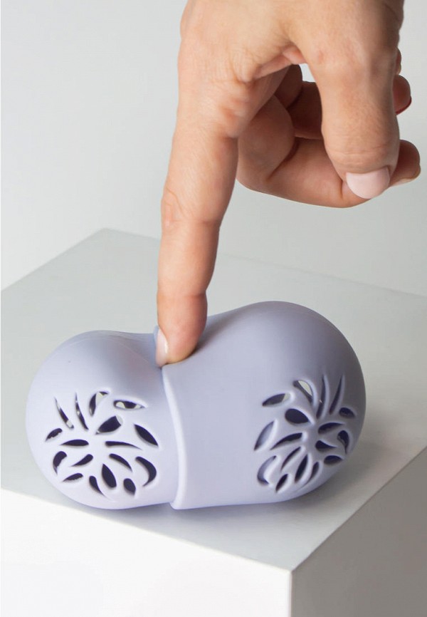 Limoni Спонж для макияжа - Спонж для макияжа "Makeup Sponge" Black Purple + Футляр силиконовый для спонжа - фото 5