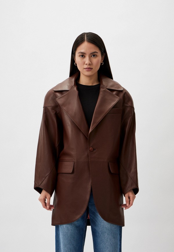 Molly Moss Куртка кожаная - фото 1