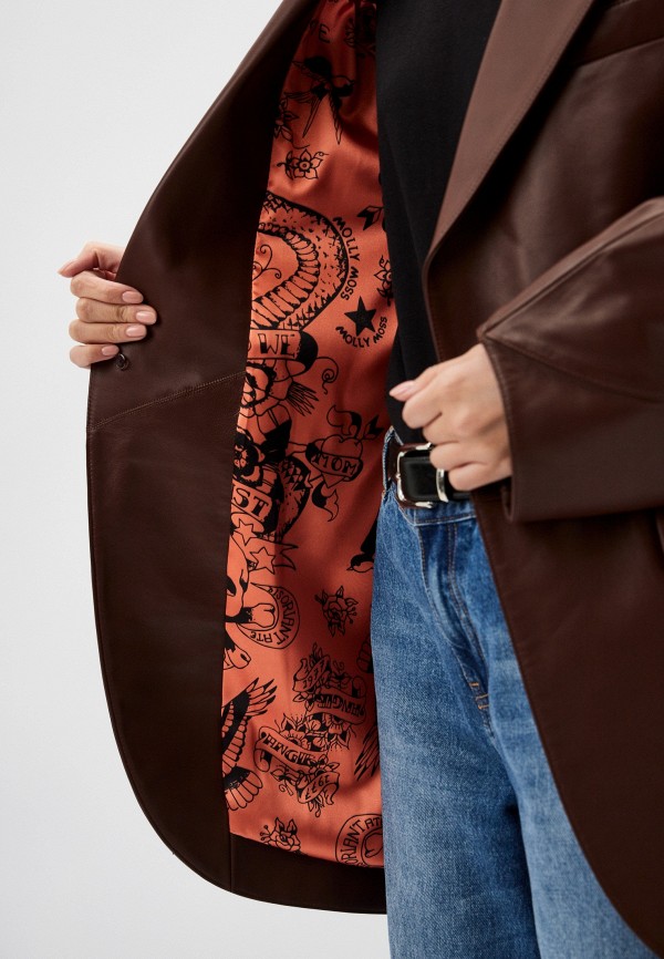 Molly Moss Куртка кожаная - фото 4