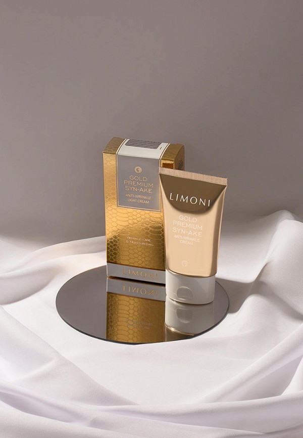 Limoni Крем для лица - антивозрастной, со змеиным ядом и золотом - фото 4