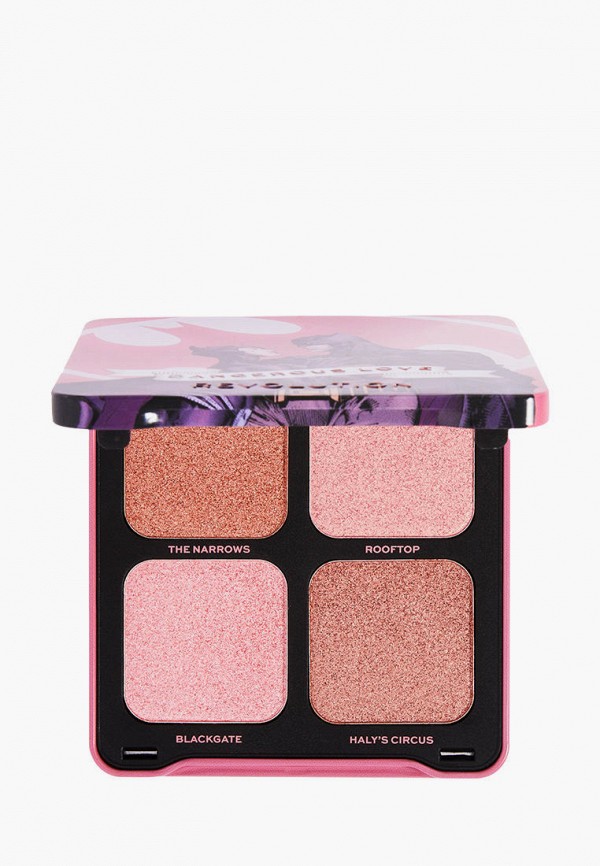 Revolution Хайлайтер компактный - DC x Revolution Dangerous Love, 12 г - фото 1