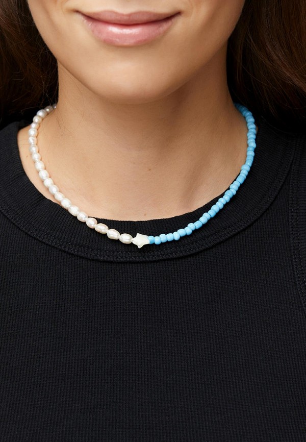 Viva la Vika Колье - Нежно-голубое со Звездами - фото 2