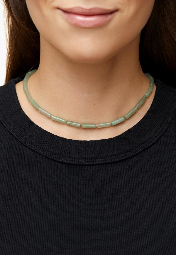 Viva la Vika Колье - Авантюриновые Трубочки - фото 2