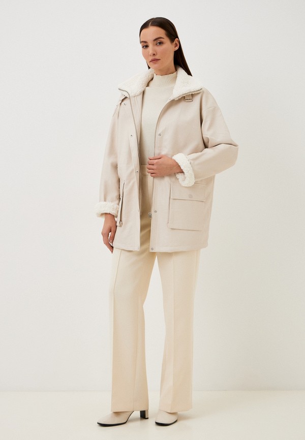 Zolla Куртка кожаная утепленная - фото 2