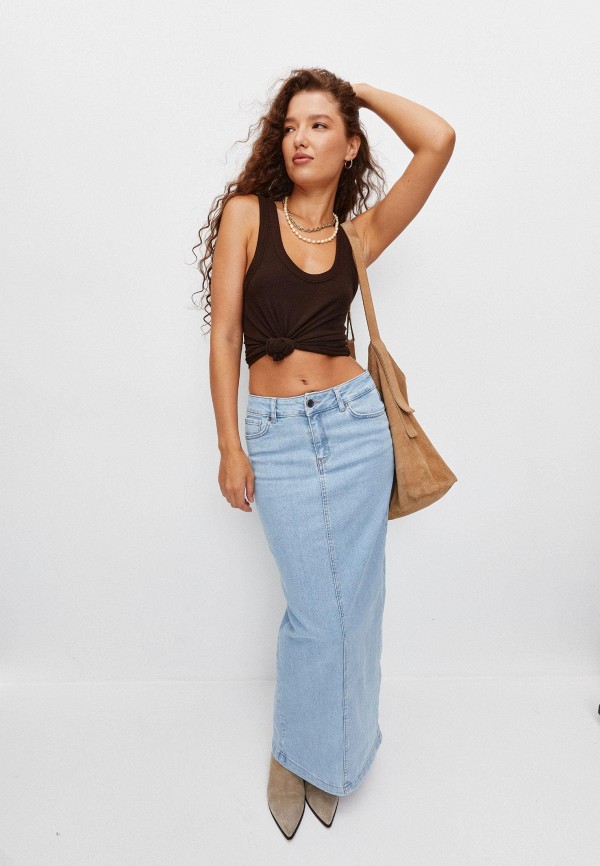 Luxor By Ramo Юбка джинсовая - фото 4