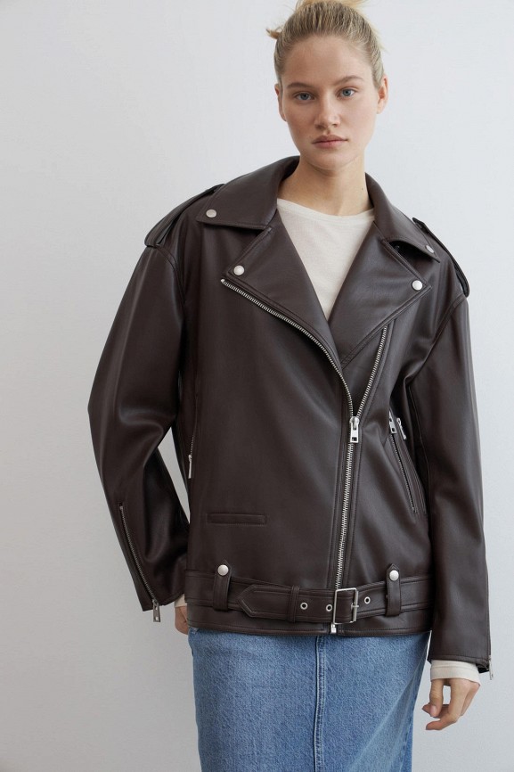 Lime Куртка кожаная - фото 1