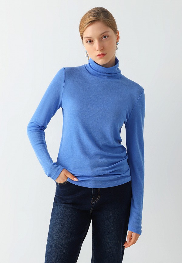 Водолазка La Lindeza, цвет голубой, MP002XW0YS3B — купить в интернет